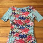 Jones New York Gorgeous  Floral Ruched  Dress Sz 10 Photo 2