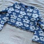 Cider Floral Sweater Flare Sleeve Soft & Cozy Photo 4