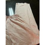 Vintage Shadowline 2 Piece Pajamas Set Tank And Pants Pink Lace Silly Sz L Sexy Size L Photo 3