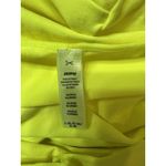 SKIMS  Essential T-Shirt Bodysuit Yellow Highlighter L-XL‎ Short Sleeve NWOT Photo 2