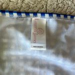 Lauren James Women's M Blue And White Gingham Check Hipster Bikini Bottom New Photo 5
