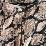 ASTR Snake Print Cowl Neck Top Size Small Photo 3