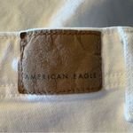 American Eagle Womens Shorts Size 6 White Strigid Perfect Bermuda Lightweight Photo 3