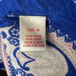 Traditional Desi blue/white top Size Medium Blue Photo 6