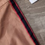 Lila Ryan  Camel The Kit Side Stripe Crop Trousers Size 12 Photo 1