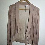 Reiss  Beige See Through‎ Cardigan Size Small Photo 0