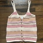 Heartloom Maribeth Button Front Knit Tank Top Size S Photo 0