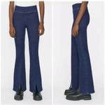 Frame  The Jet Set Flare Jeans Size 30-34 Front Slit Stretch Pull On High Rise Photo 1