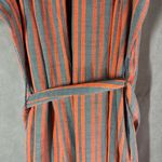 Ace & Jig  Nadia Belted Midi Dress Stripe Sundown Size Large Cottagecore Photo 9