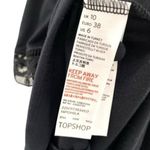 Topshop  Black Lace Knit Romper Photo 12