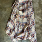 Cato Plaid Hooded Vest  Photo 0