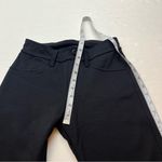 American Giant Ponte Pant Womens Size 0 Black Pull On Stretch Back Pockets Photo 5