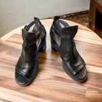 OTBT  Metaphor” Block Heel Sandal. Black. 100% Leather. Size 9M Photo 1