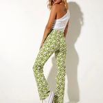 Princess Polly Green Patchwork Pants Photo 2