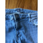 Gap Girlfriend Light Wash Distressed Ankle Jeans Size 32 Short Photo 5