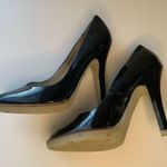 Chinese Laundry Black Heels Hipster Size 7M Photo 0