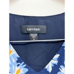 Karen Kane Tank Top Floral Size Small Blue Uneven Hem Pullover NEW Photo 7