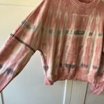 Something Navy Dollie Embroidered Tie Dye Pullover Sweater XS Photo 6