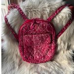 Vera Bradley  Quilted Pink and White Backpack Photo 0