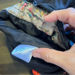 Deep or Shallow Black Skirt Skort Shorts Bow Tie Faux Button Whimsygoth Punk Size M Photo 12