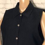 Northern Reflections Vintage 1990s Y2K Heavy Velvet Burnout Quilted Vest L Photo 1