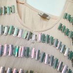 Ecote Iridescent Beaded Tank Top Photo 3