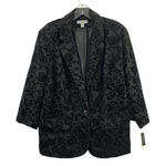 Dress Barn  Women's Black Rose Blazer Photo 0