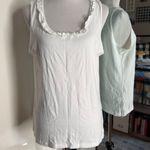Jones New York XL White Sleeveless Top Photo 0