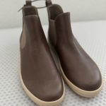 Ecco Soft 7 Women’s Leather Brown Chelsea Boots size 4-4.5 Photo 5