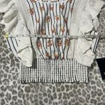 MISA Los Angeles Teri Smocked Ruffle top Photo 7