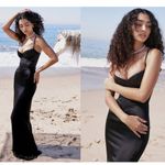 House Of CB  'Stefania' Black Corset Maxi‎ Dress Size XL A-C NWOT Photo 3