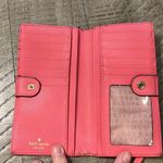 Kate Spade NEW YORK SAFFIANO WALLET NEWBURY LANE STACY GERANIUM VGUC Photo 5