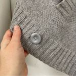 Talula Tulula Cashmere Grey Cable Knit Poncho Sweater XS Photo 3