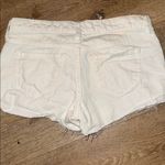 Charlotte Russe  White Distressed Jean Shorts Photo 4