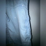 Thread and Supply‎ women’s Chambray Shirt dress blue with white stars Large midi Photo 2