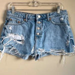 ZARA  size 6 denim shorts Photo 0