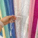 Retrofete Gabrielle Unicorn Rainbow Sequin Robe Dress Pink Size XS Photo 12