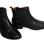 Country Road  Black Leather Chelsea Ankle Boots Photo 2