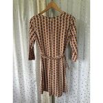 Primark Geometric Artsy Material Belt Corporate Academia Shift Dress 4 Photo 3