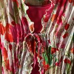 Dress Barn Pink and Green Floral two piece set small Photo 5