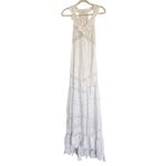 Love Shack Fancy Free People  Hasina Gown White Vacation Beach US 6 Photo 6