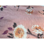 Sonoma The Everyday Tee Orange Floral Shirt Woman’s Size Small Photo 2