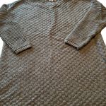 Vince Camuto Charcoal Grey Tunic Sweater with Half Sleeves Photo 3