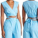 NICHOLAS Tarla Top + Talitha Shorts SET in Blue Swim US 6 NEW Photo 0