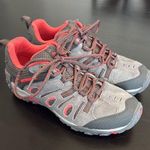 Merrell Charcoal and Crimson Trail Shoes Photo 0
