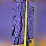 Soft Surroundings  Purple Pin-tuck Pleat Button Up Long Sleeve Top Size Medium Photo 6