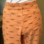 Free People Easy Pleat Linen Blend Cropped Pant Peach Size XS Photo 6
