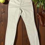 Wrangler High Rise Unforgettable Skinny Jeans Women's Size 4 Off White Photo 0