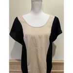 Love 21  Women Blouse Size Large ~ Black/Tan Photo 1