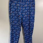 J.Crew Pull-On High Rise Floral Ankle Dress Pant Photo 0